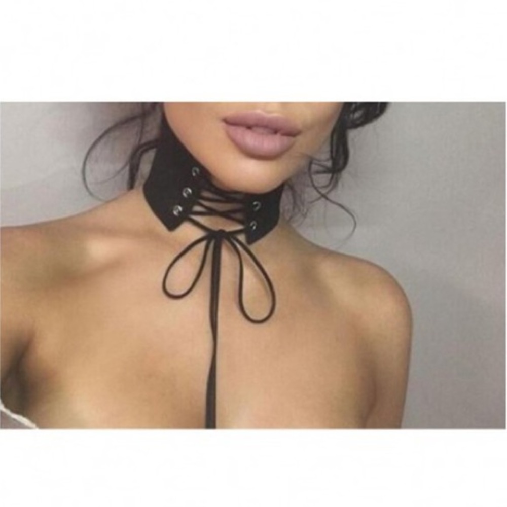 Sexy Lace-Up Choker🖤